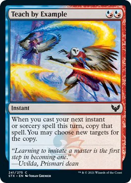 Teach by Example [STX - 241]