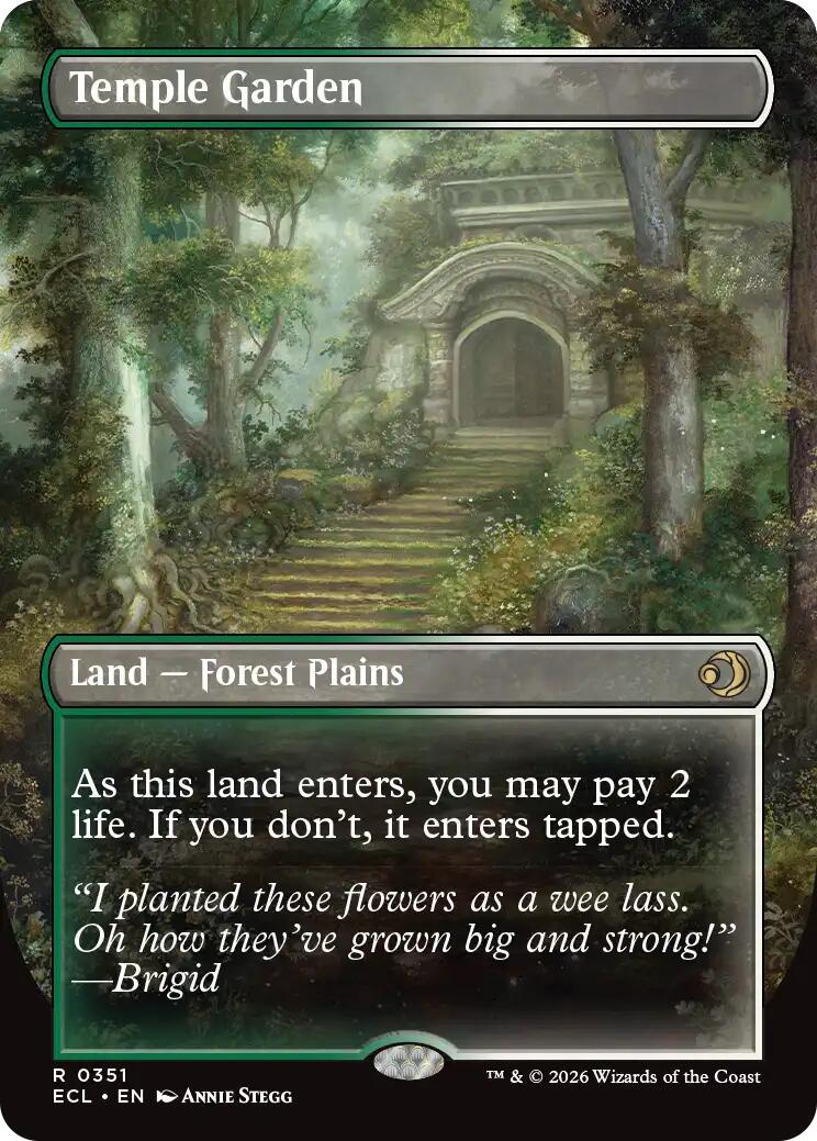 Temple Garden (Borderless) [ECL - 351]