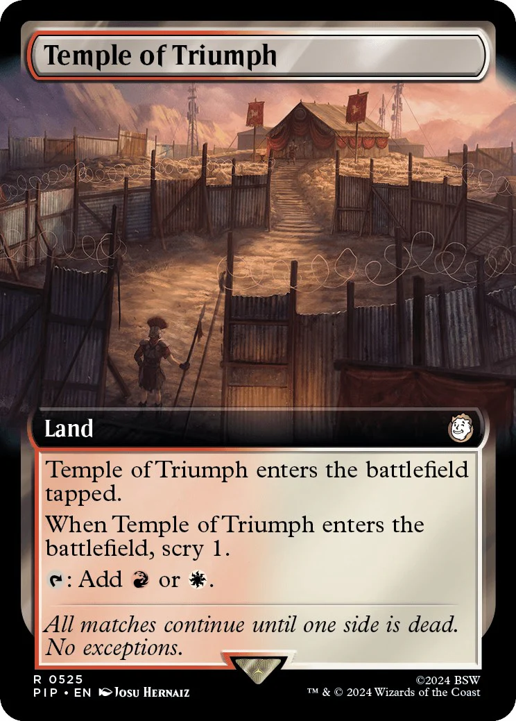 Temple of Triumph (Extended Art) [PIP - 525]