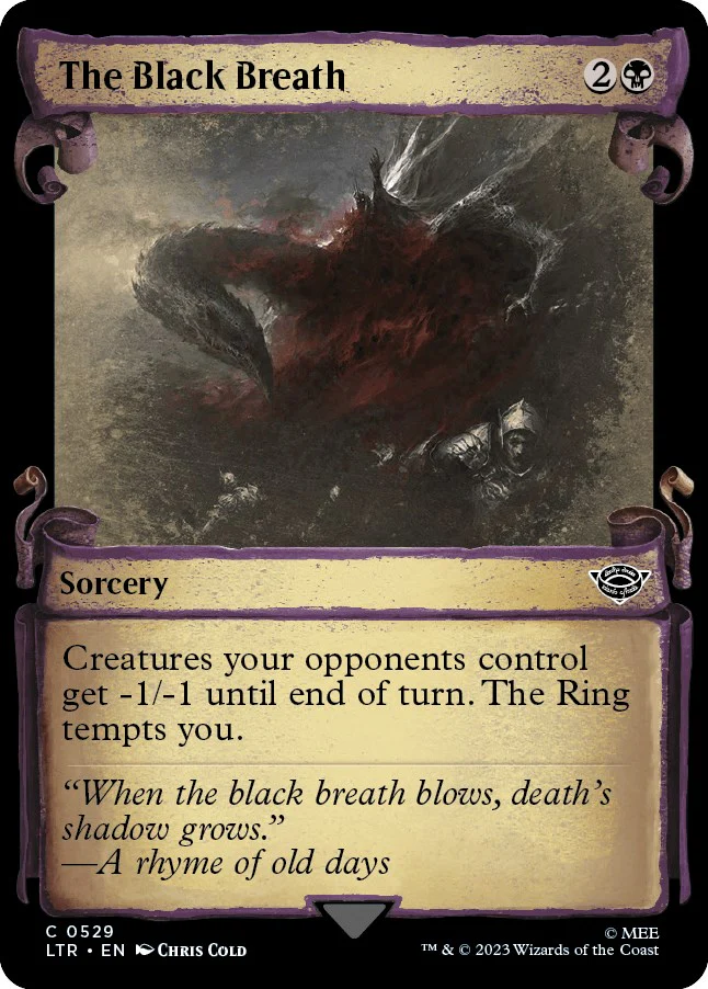 The Black Breath (Showcase Scrolls) [LTR - 529]