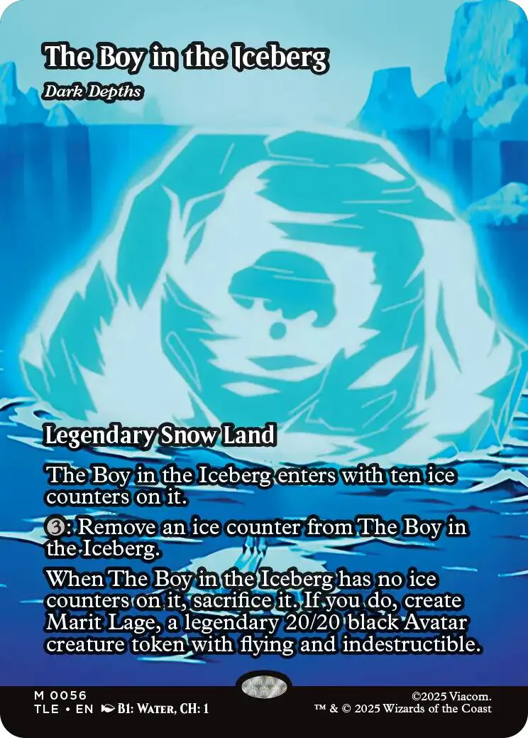 The Boy in the Iceberg - Dark Depths (Borderless) [TLE - 56]