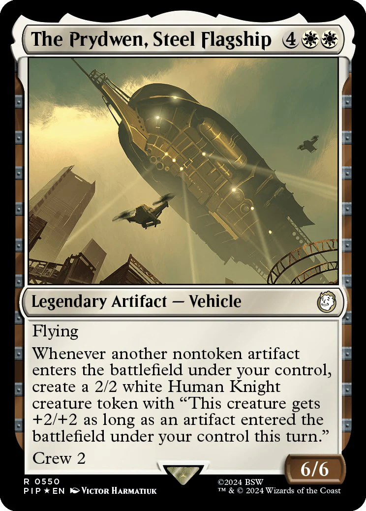 The Prydwen, Steel Flagship (Surge Foil) [PIP - 550]