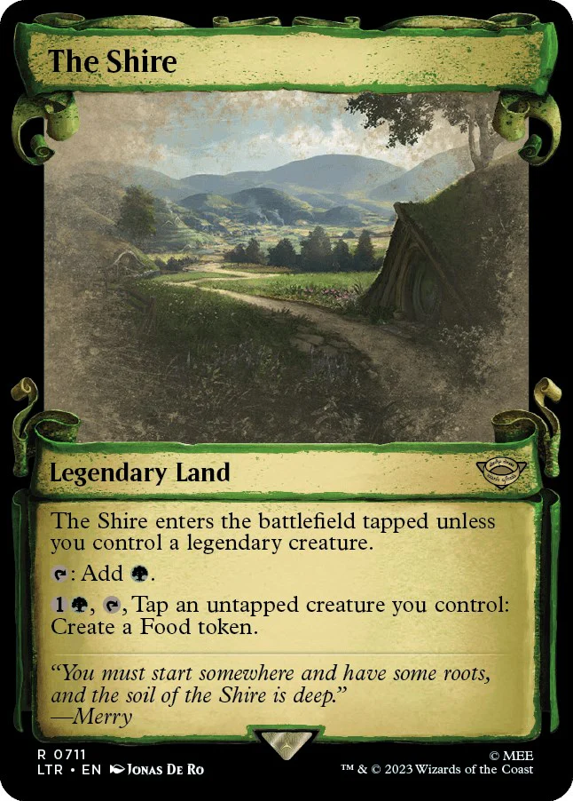 The Shire (Showcase Scrolls) [LTR - 711]