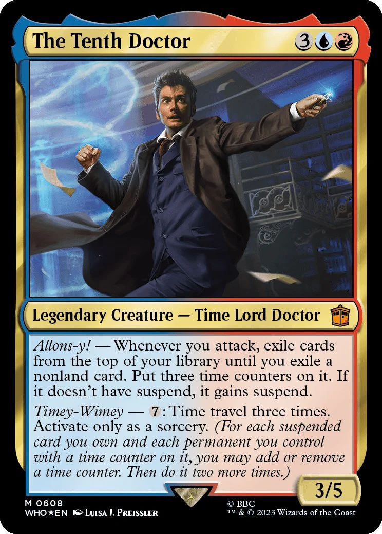 The Tenth Doctor (Surge Foil) [WHO - 608]