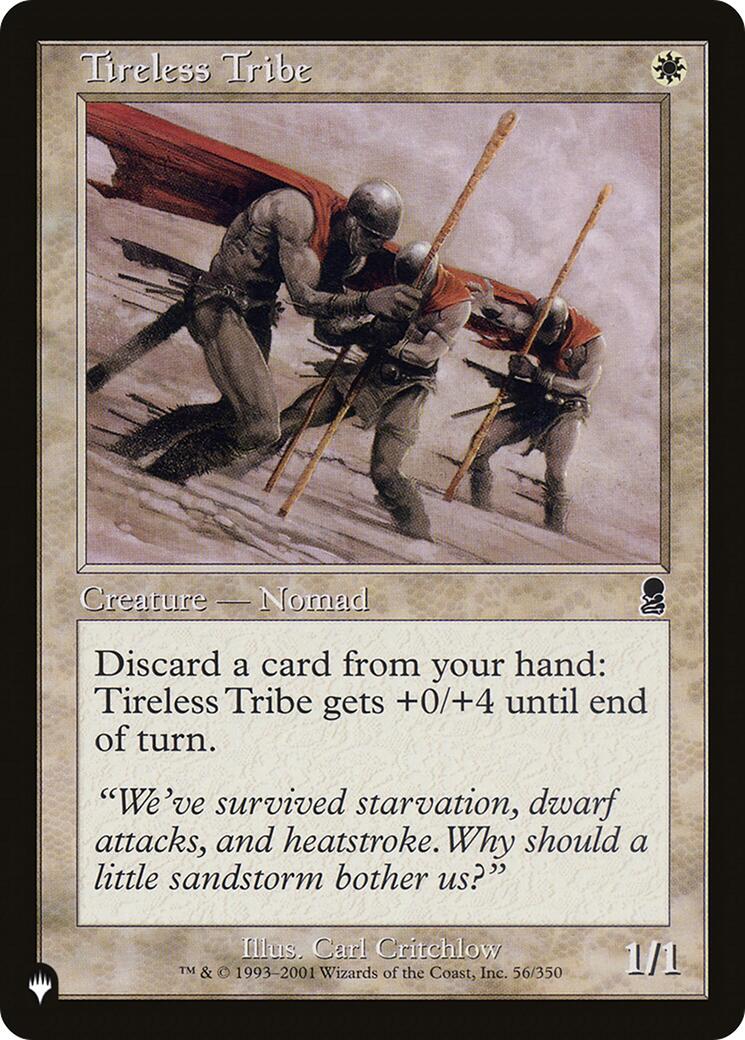 Tireless Tribe [LIST - 56/350]