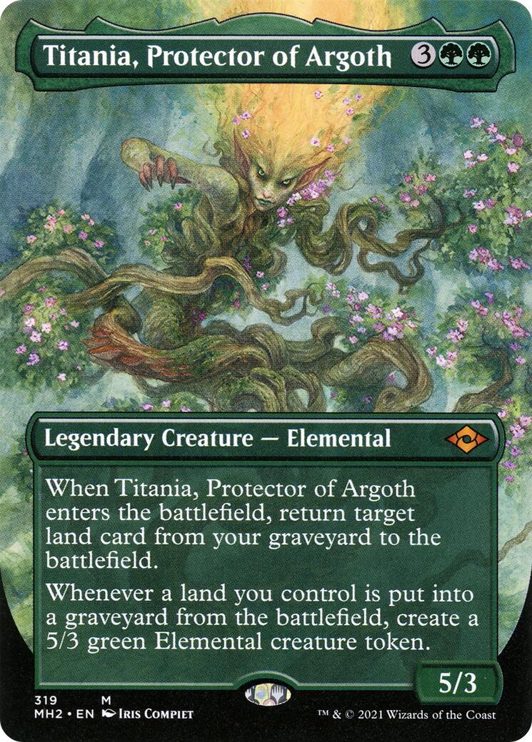 Titania, Protector of Argoth (Borderless) [MH2 - 319]