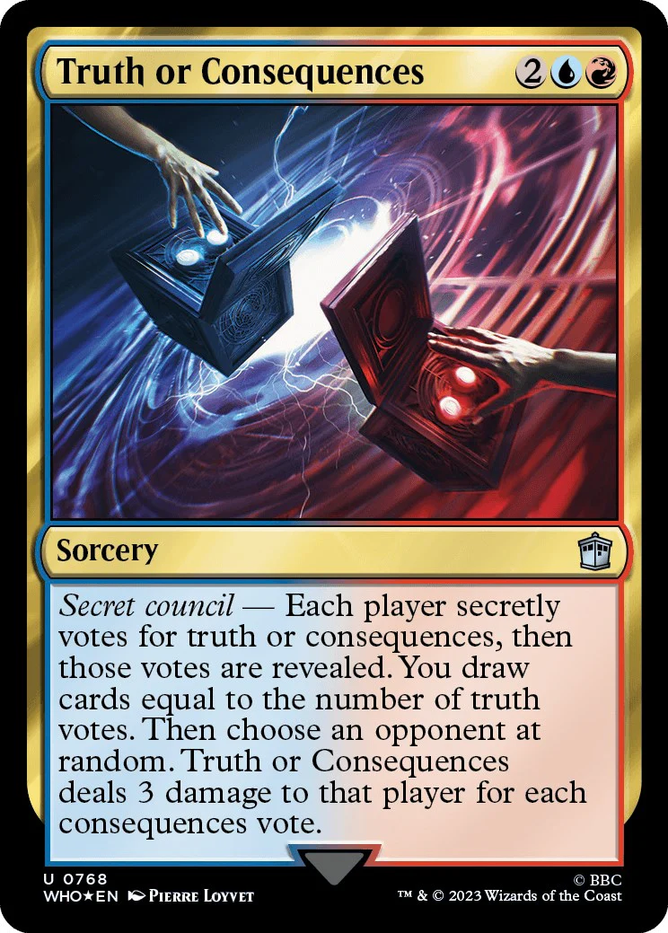 Truth or Consequences (Surge Foil) [WHO - 768]