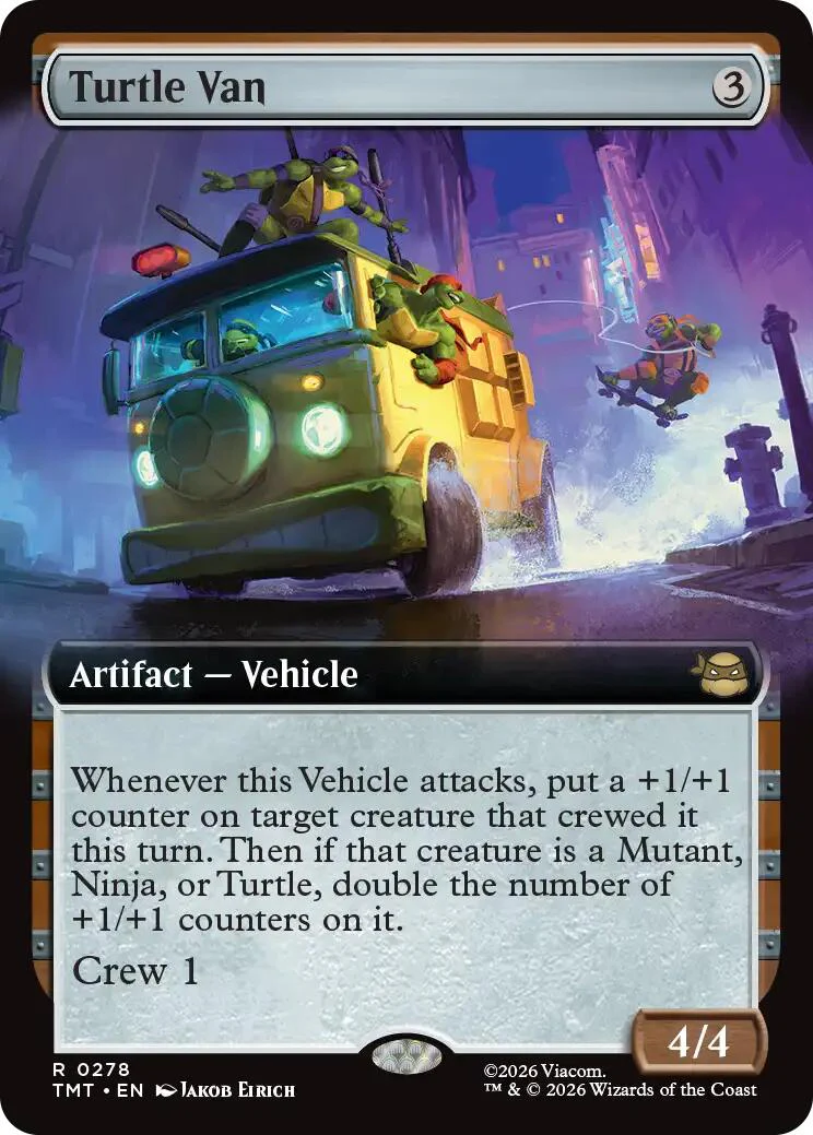 Turtle Van (Extended Art) [TMT - 278]