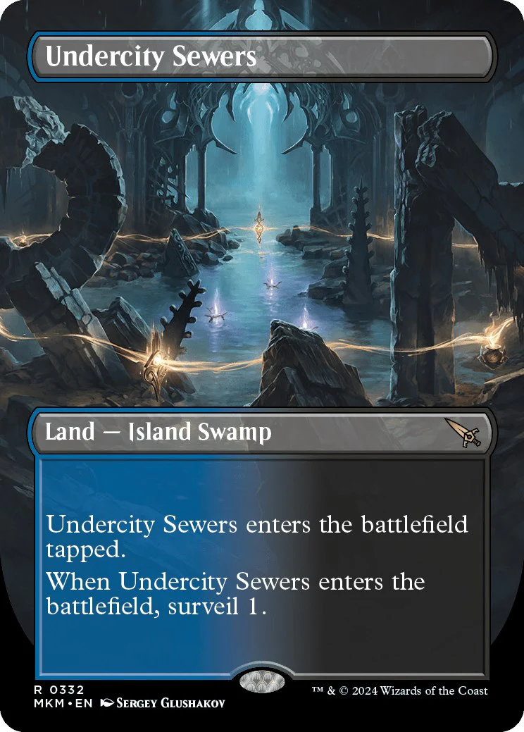 Undercity Sewers (Borderless) [MKM - 332]