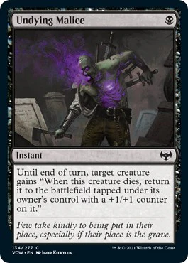 Undying Malice [VOW - 134]