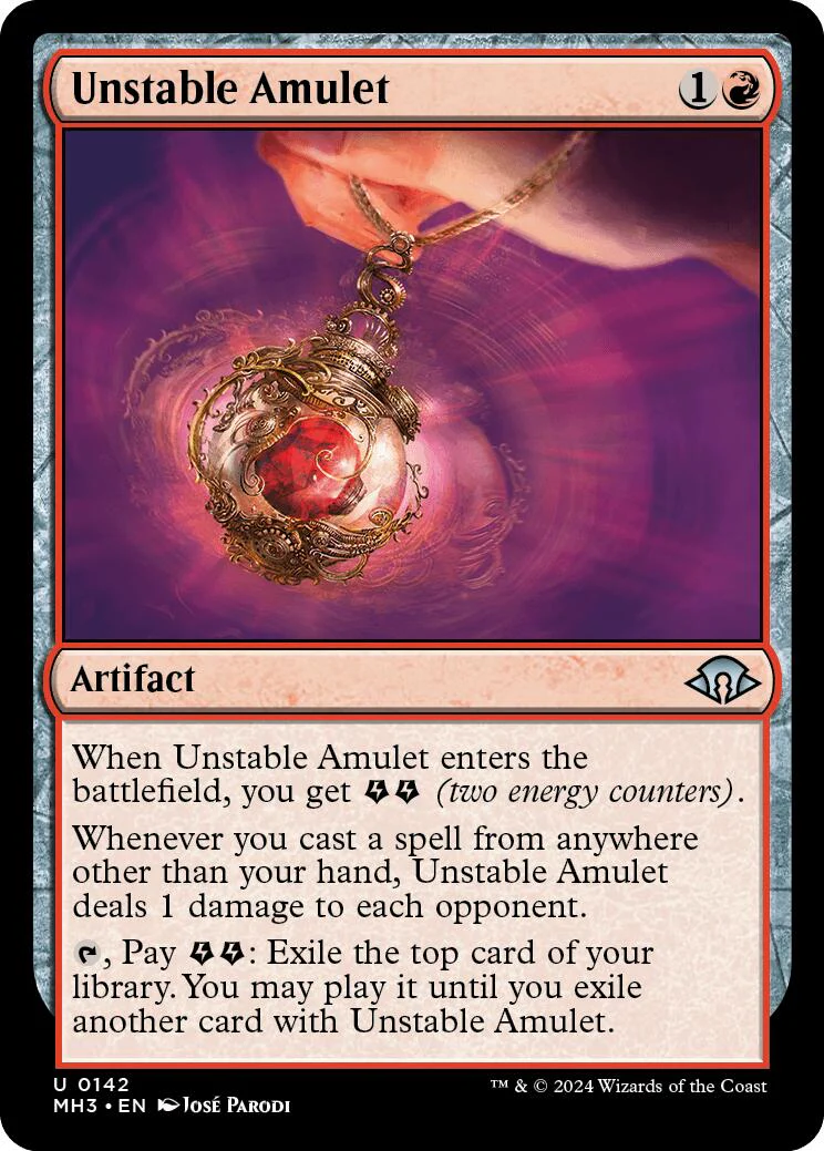 Unstable Amulet [MH3 - 142]