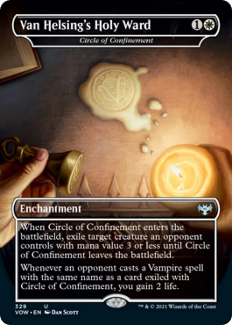 Van Helsing's Holy Ward - Circle of Confinement [VOW - 329]