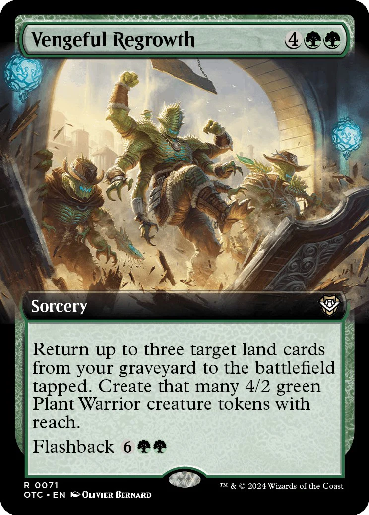 Vengeful Regrowth (Extended Art) [OTC - 71]