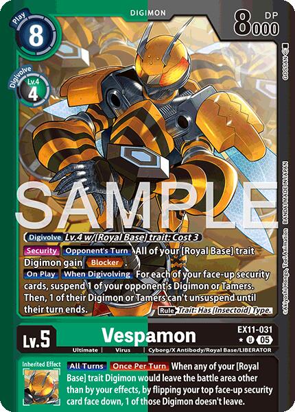Vespamon (Limited Foil) [EX11-031 U]