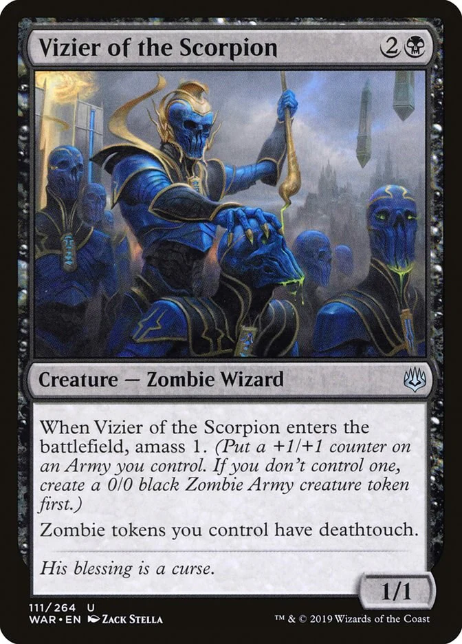 Vizier of the Scorpion [WAR - 111]