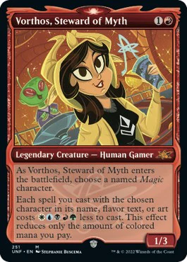 Vorthos, Steward of Myth (Showcase) [UNF - 251]