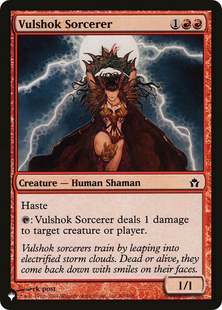 Vulshok Sorcerer [LIST - 80/165]
