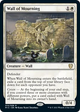 Wall of Mourning [MIC - 10]