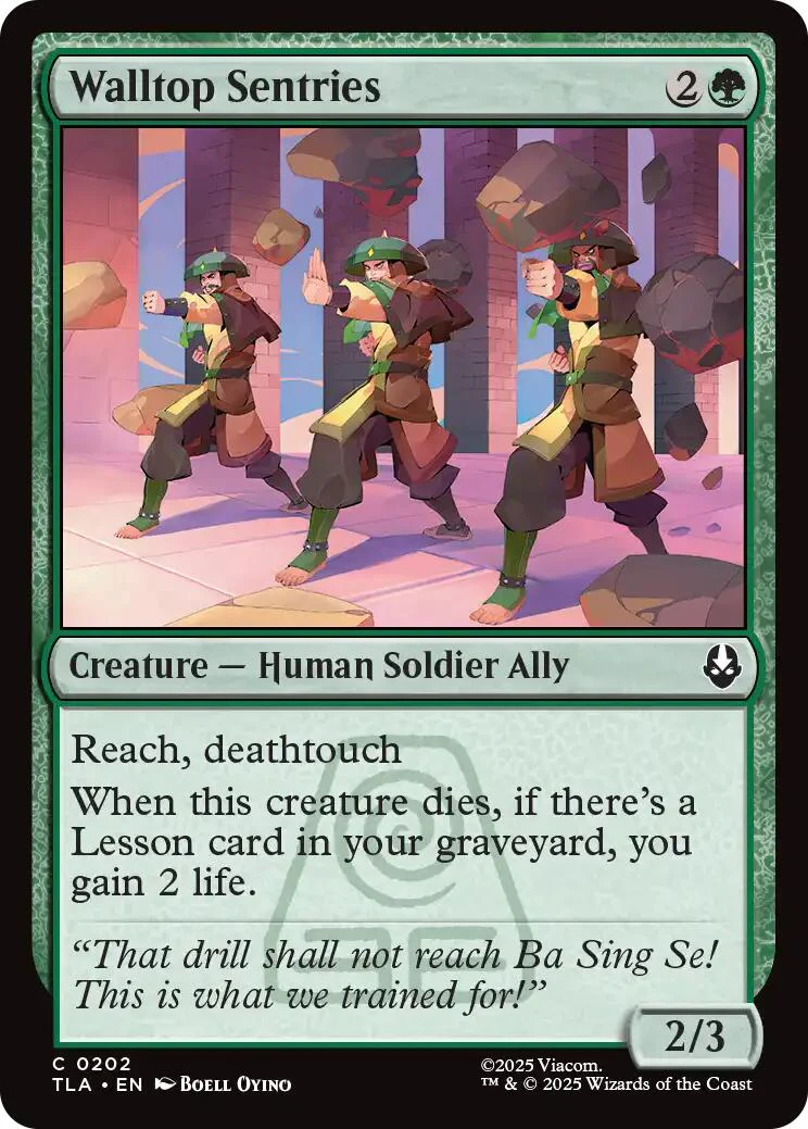 Walltop Sentries [TLA - 202]
