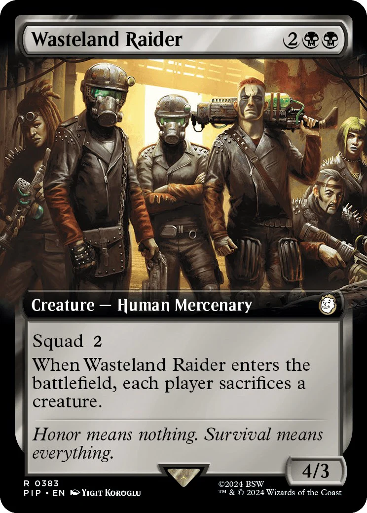 Wasteland Raider (Extended Art) [PIP - 383]