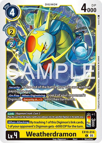 Weatherdramon [EX10 - EX10-014 C]