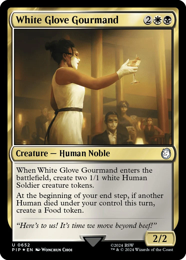 White Glove Gourmand (Surge Foil) [PIP - 652]