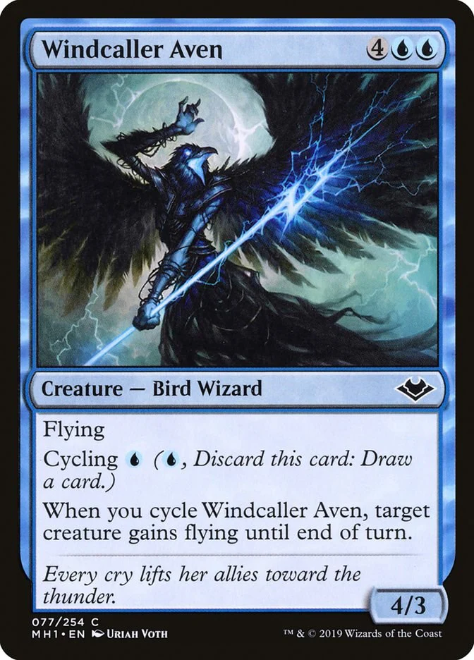 Windcaller Aven [MH1 - 77]