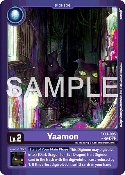 Yaamon (Limited Foil) [EX11-005 C]