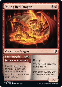 Young Red Dragon [CLB - 210]