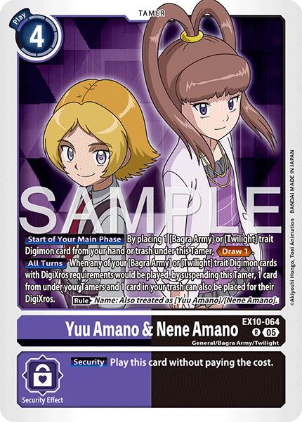 Yuu Amano & Nene Amano [EX10 - EX10-064 R]